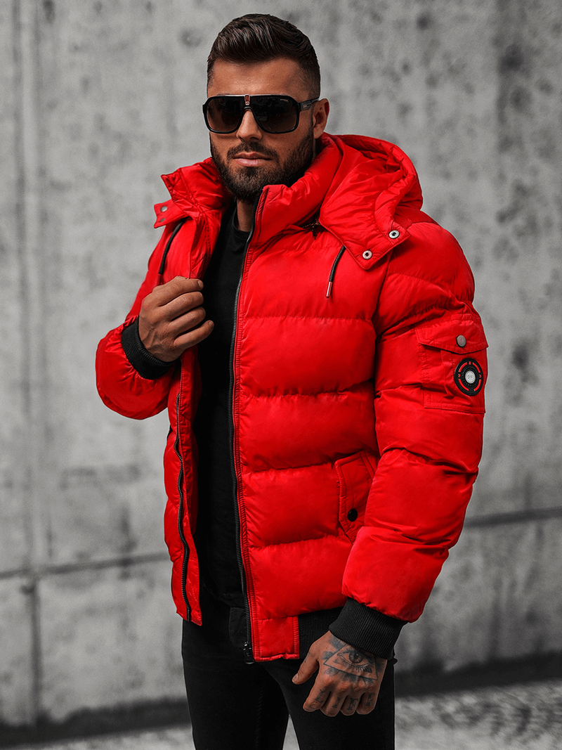 Куртка чоловіча Червона OZONEE JS/27M8111