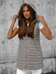 Стьобаний жіночий жилет ciра OZONEE O/H903