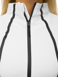 Bluza sportowa damska biała OZONEE JS/YW06009/45