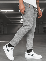 Spodnie dresowe męskie szare OZONEE JS/K60010