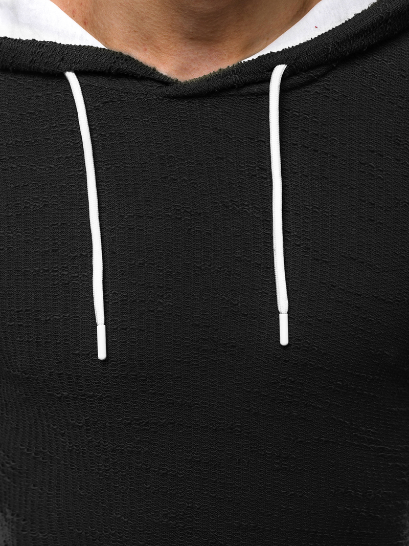 Tолстовка чоловіча Чорна OZONEE O/1252