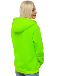 Bluza rozpinana damska zielono-neonowa OZONEE JS/W03Z