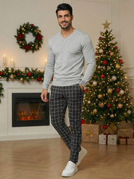 Штани чоловічі чорнi OZONEE DJ/5515Z