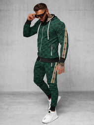 Спортивний костюм чоловічій Зелений OZONEE O/FF3805AB