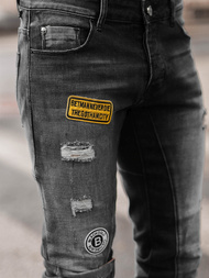 Чоловічі джинси Чорнi OZONEE NB/MP0047NZ