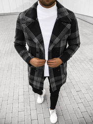 Пальто чоловіче Чорний OZONEE JS/JP1193