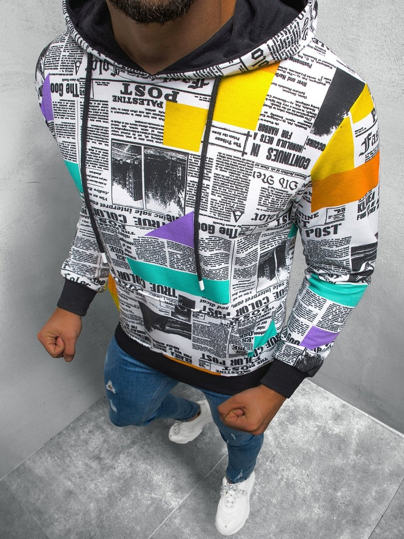 Толстовка чоловіча Кольорова OZONEE O/BZ1002Z