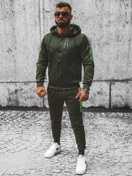 Чоловічий спортивний комплект Зелений OZONEE JS/C8118