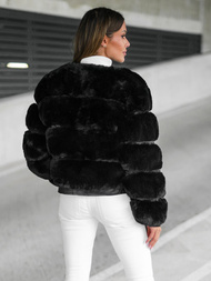 Куртка жіноча чорна OZONEE JS/11Z8080Z