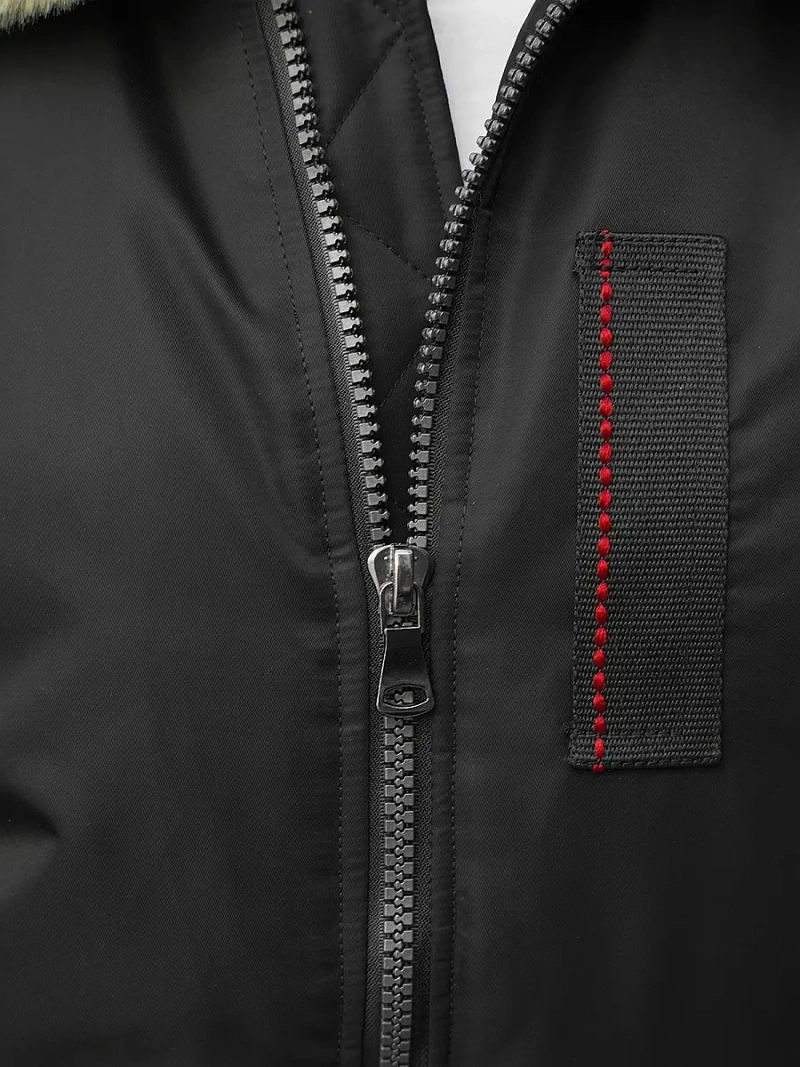 Kurtka męska czarna OZONEE O/X1026KZ