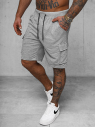 Шорти чоловічі ciрий OZONEE JS/8K1505/2