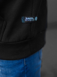 Толстовка чоловіча Чорна OZONEE O/H1060