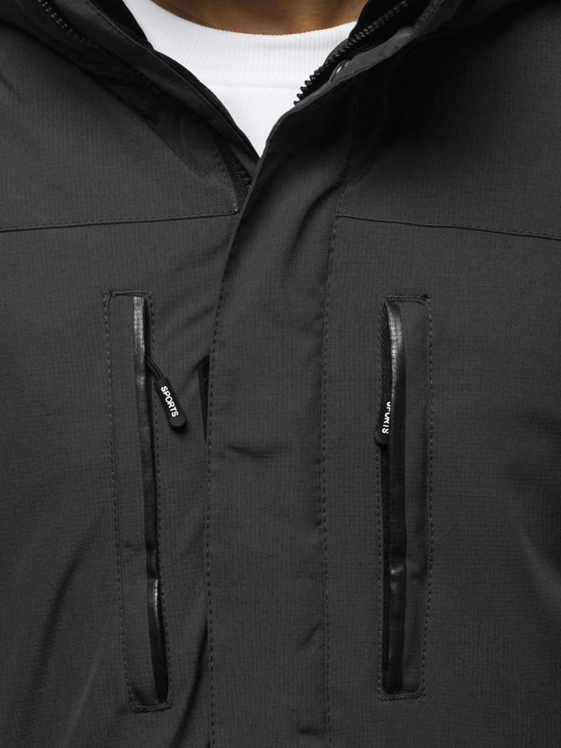 Куртка чоловіча Темно-сіра OZONEE O/9805