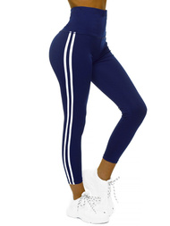 Legginsy damskie granatowe OZONEE JS/YW88036/4