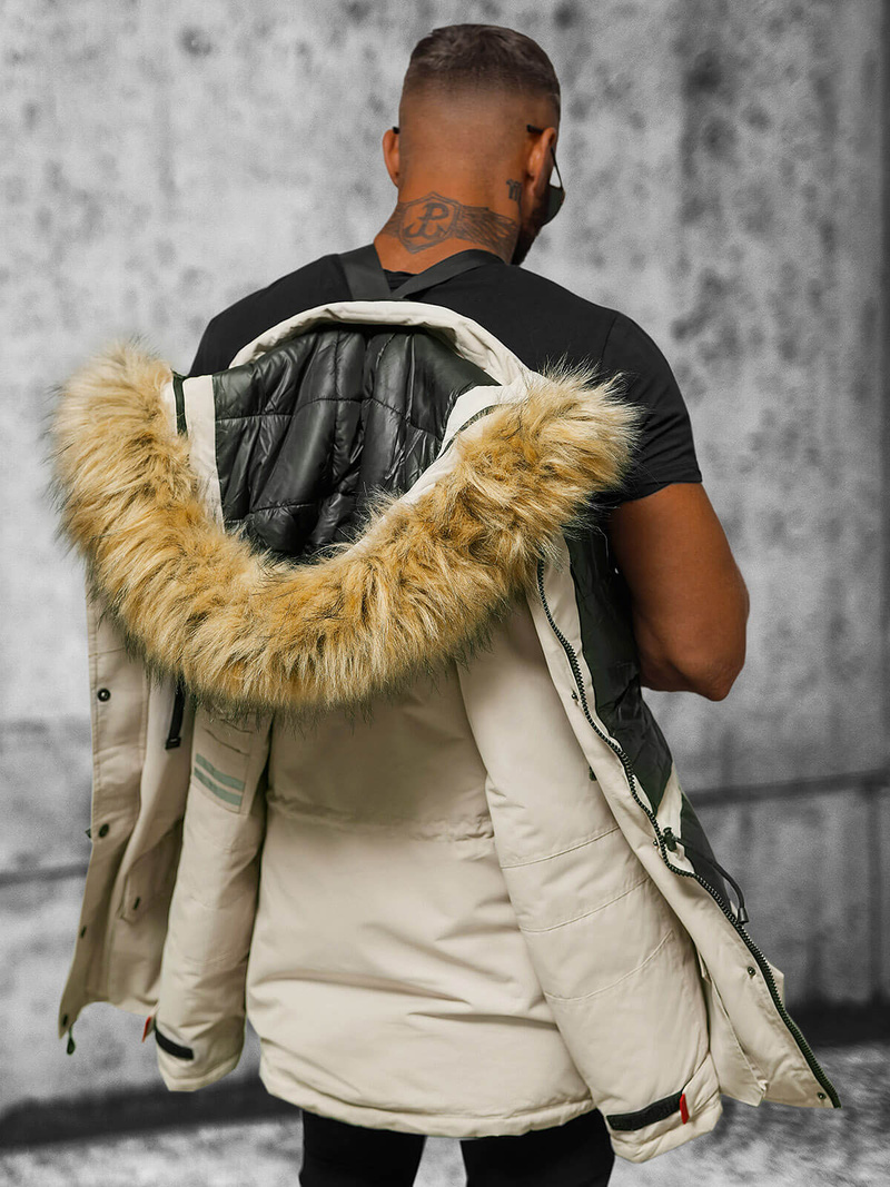 Куртка Чоловіча Бежева OZONEE JS/5M791/62