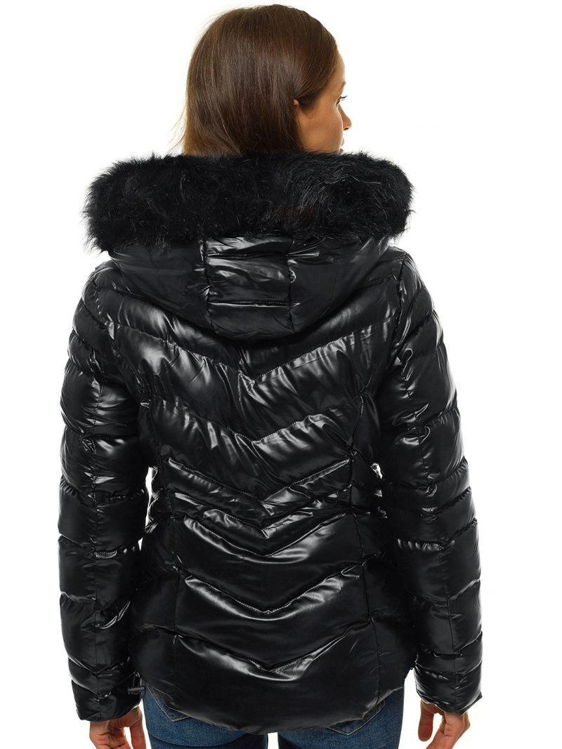 Куртка жіноча Чорна OZONEE JS/M23068/1