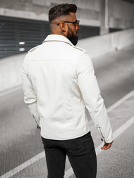 Чоловіча шкіряна куртка Бiла OZONEE O/88121