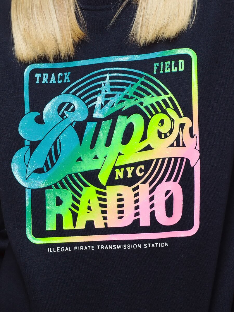 Bluza damska granatowa OZONEE JS/KSW1008