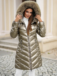 Куртка жіноча золото OZONEE JS/16M9100/403Z