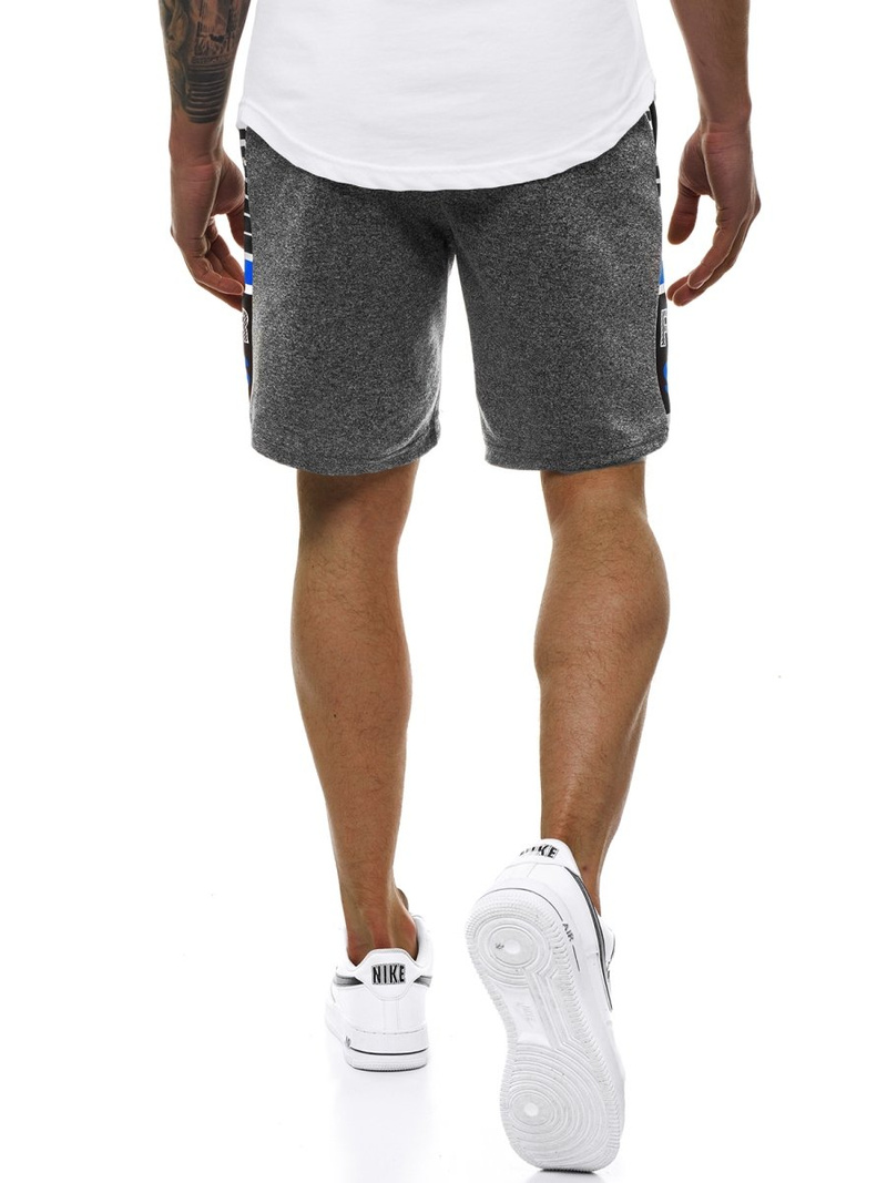 Spodenki męskie grafitowe OZONEE JS/KK300170