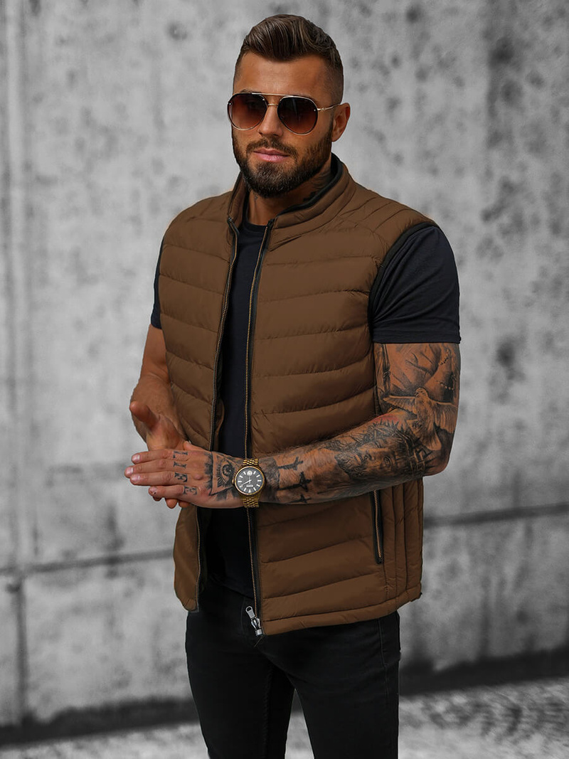 Безрукавка чоловіча Гiрчична OZONEE N/7133Z