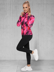 Жіночий спортивний костюм з двох частин Рожевий OZONEE O/20713