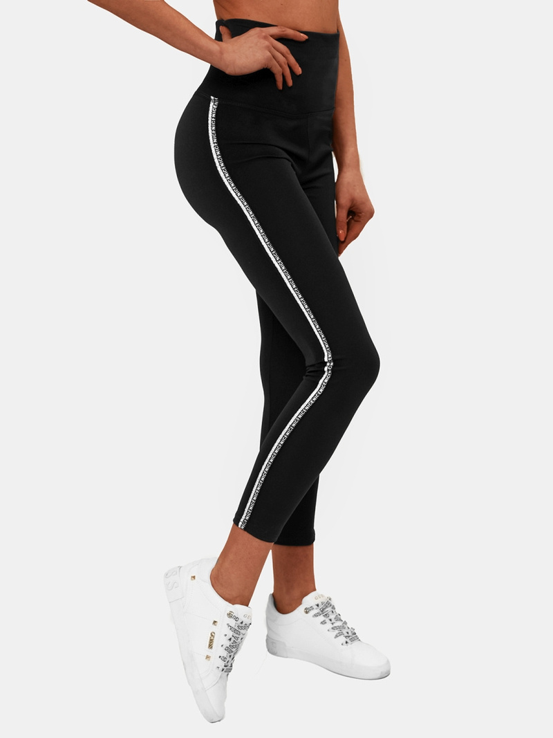 Legginsy damskie czarne OZONEE O/TS204/1