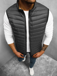 Kamizelka męska pikowana grafitowa OZONEE N/7103/4