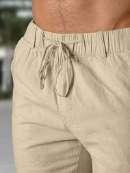 Шорти джинові чоловічі Бежевi OZONEE TMK/DC809/5Z