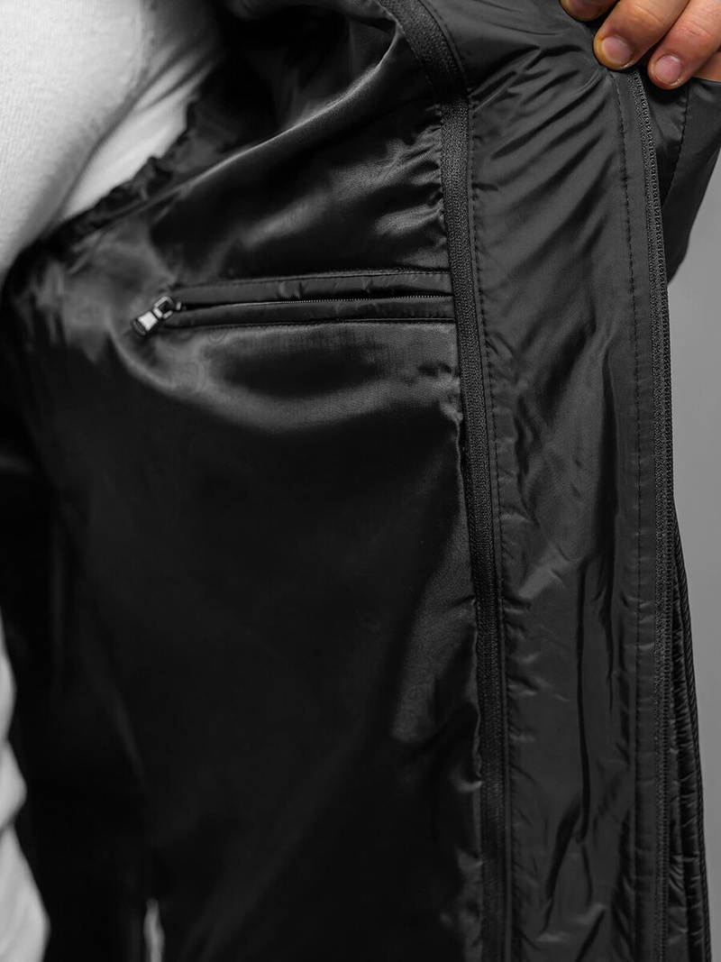 Куртка Чоловіча Чорна OZONEE JS/22M63/392