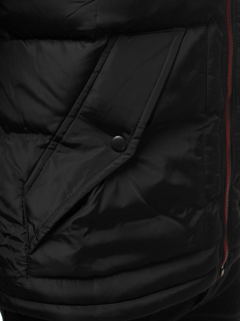 Куртка чоловіча Чорна OZONEE JB/JP1181