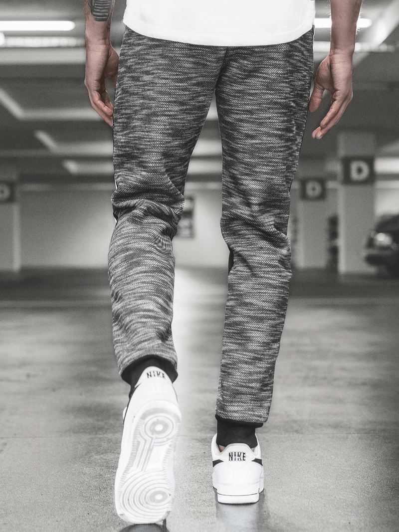 Spodnie dresowe męskie grafitowe OZONEE JS/K60015