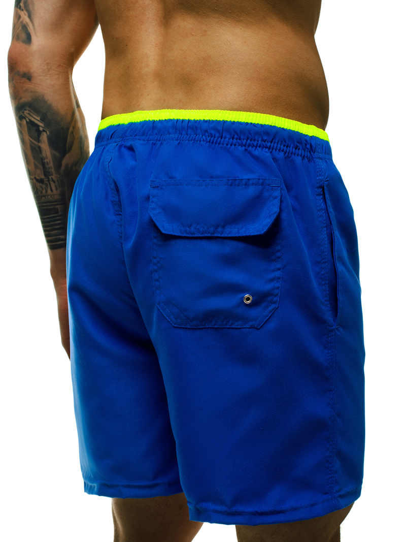 Шорти для плавання чоловічі синьо-жовтий OZONEE ST007-14