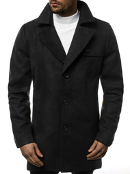 Пальто чоловіче Чорне OZONEE N/5922Z