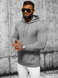 Толстовка чоловіча сірий OZONEE O/TB2272