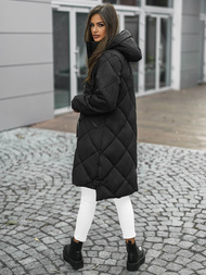 Куртка жіноча чорна OZONEE JS/5M3168/392Z