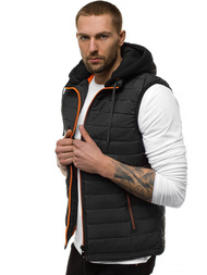 Kamizelka męska czarna OZONEE N/6102Z