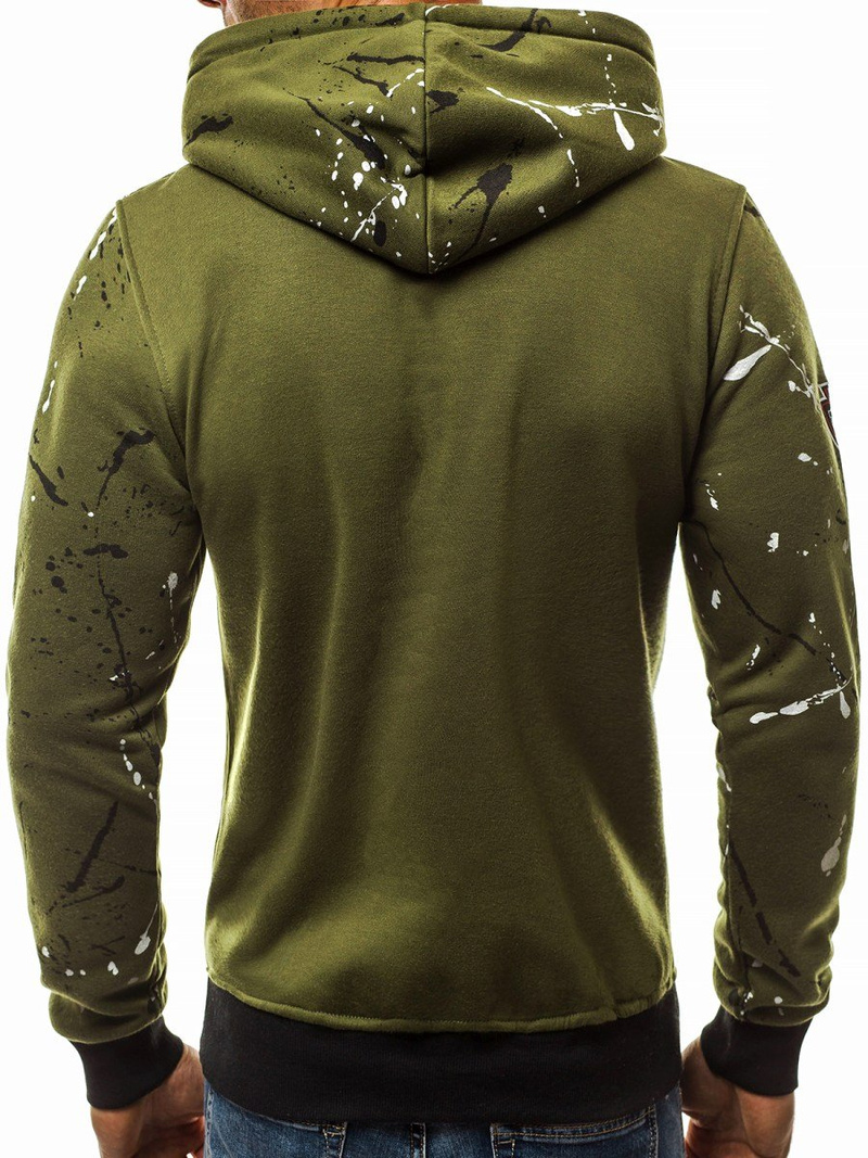 Bluza męska zielona OZONEE JS/DD275Z