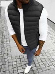 Безрукавка чоловіча Чорна OZONEE JS/M711/392