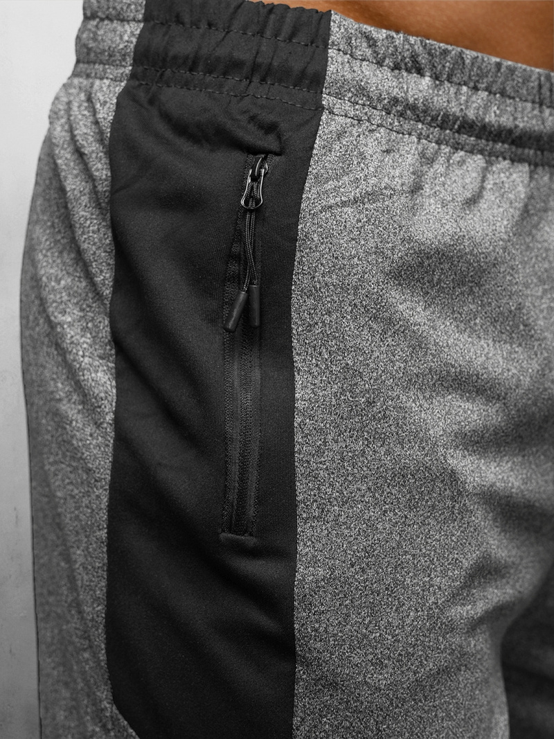 Шорти чоловічі графіт OZONEE JS/68026