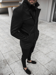 Пальто чоловіче Чорний OZONEE JS/79M3137