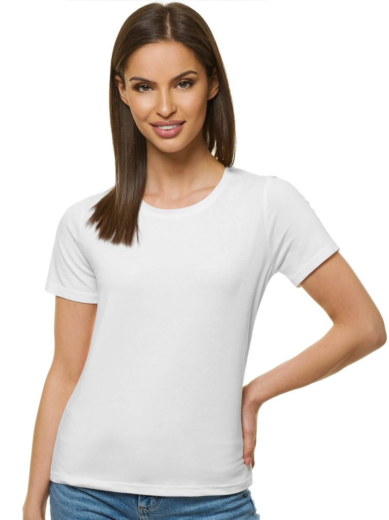 Футболка Жіноча Бiла OZONEE JS/SD211/1