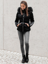 Куртка жіноча Чорна OZONEE O/DK030/1Z