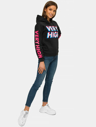 Жіноча Толстовка Чорна OZONEE JS/B26012