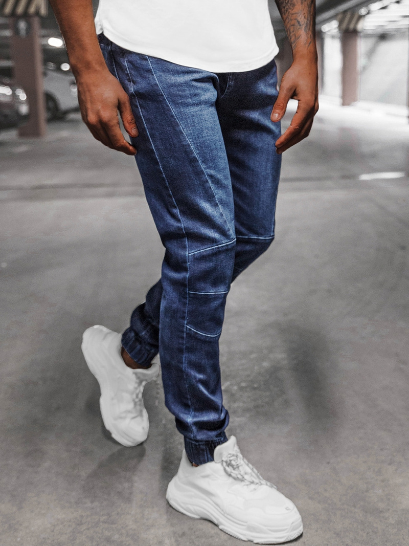 Штани чоловічі джоггери Темно-Синi OZONEE O/4354