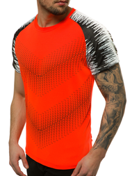 Футболка чоловіча Помаранчевi OZONEE JS/KS2061