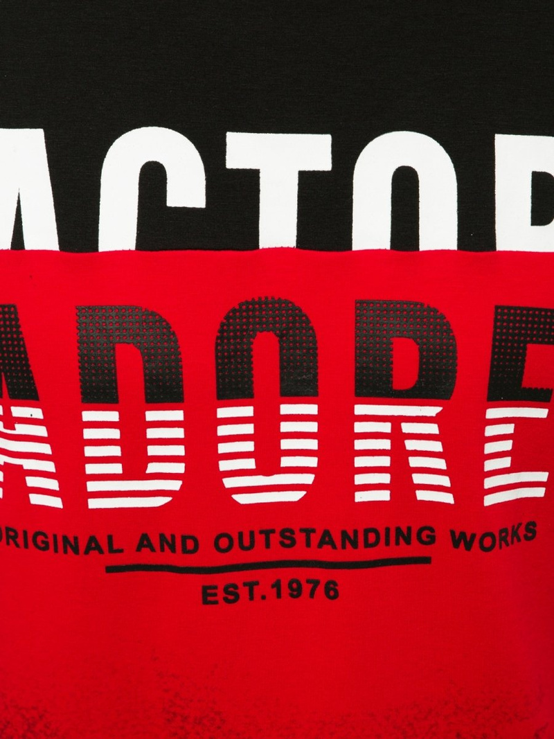 T-Shirt męski czerwony OZONEE JS/SS11106