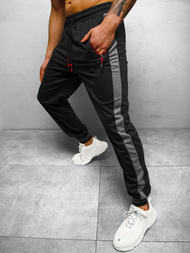 Штани спортивні чоловічі Чорнi OZONEE JS/68K10333