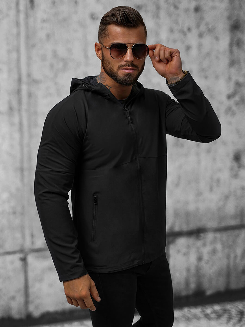 Куртка чоловіча Чорна OZONEE JS/HM144/1