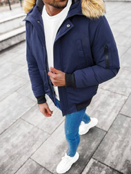 Куртка чоловіча Темно-Синя OZONEE JS/M2019/215